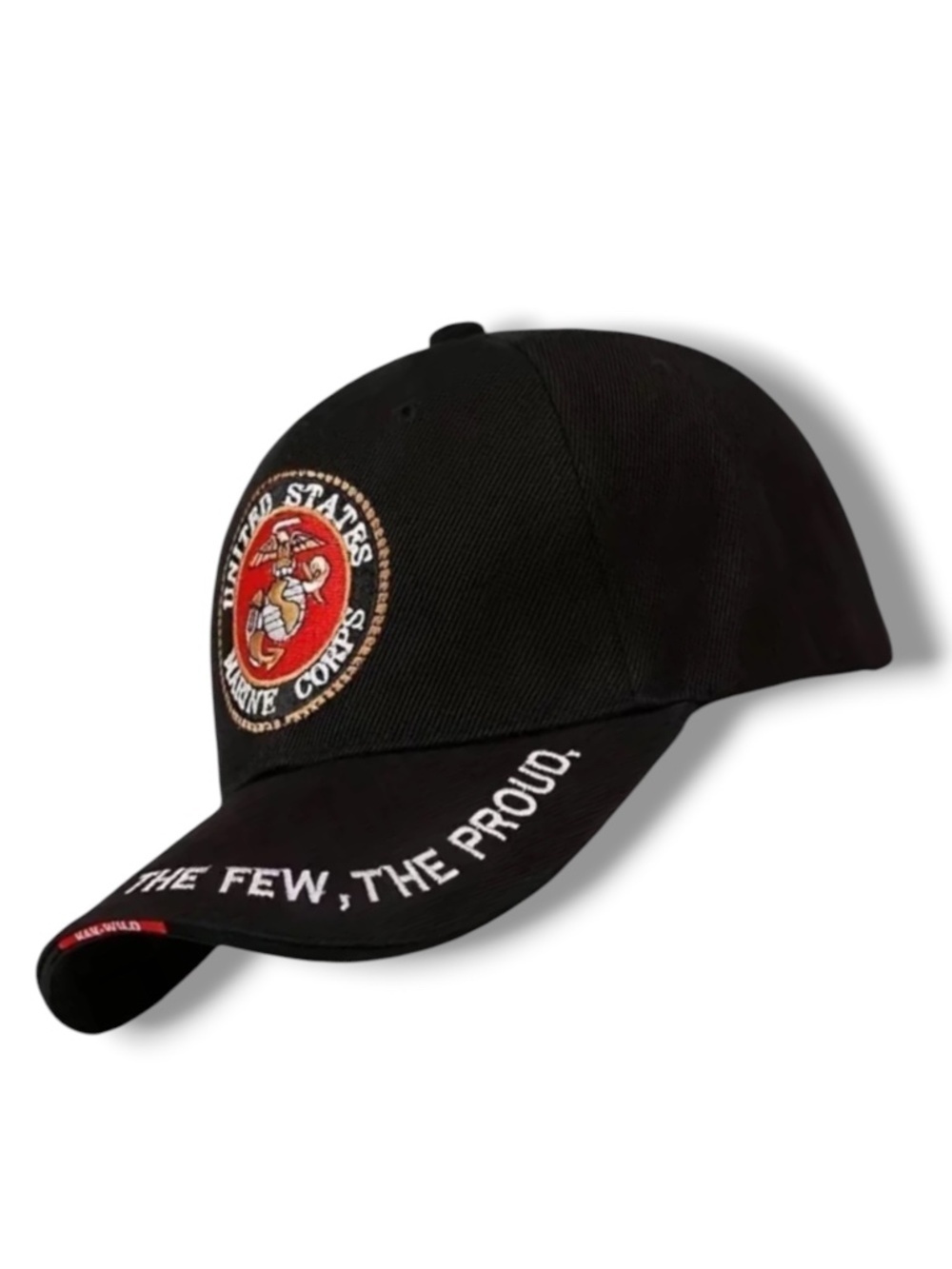Marine Corp Baseball Cap Patriotic Trucker Hat USMC Embroidered Unisex Men Black